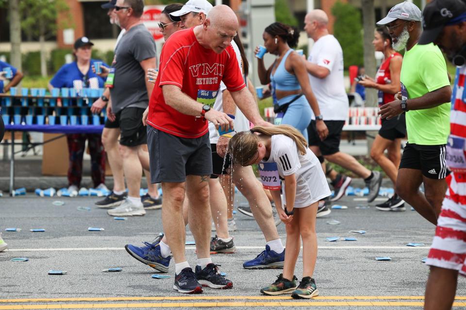 Here are some more photos from the 2022 Peachtree Road Race.