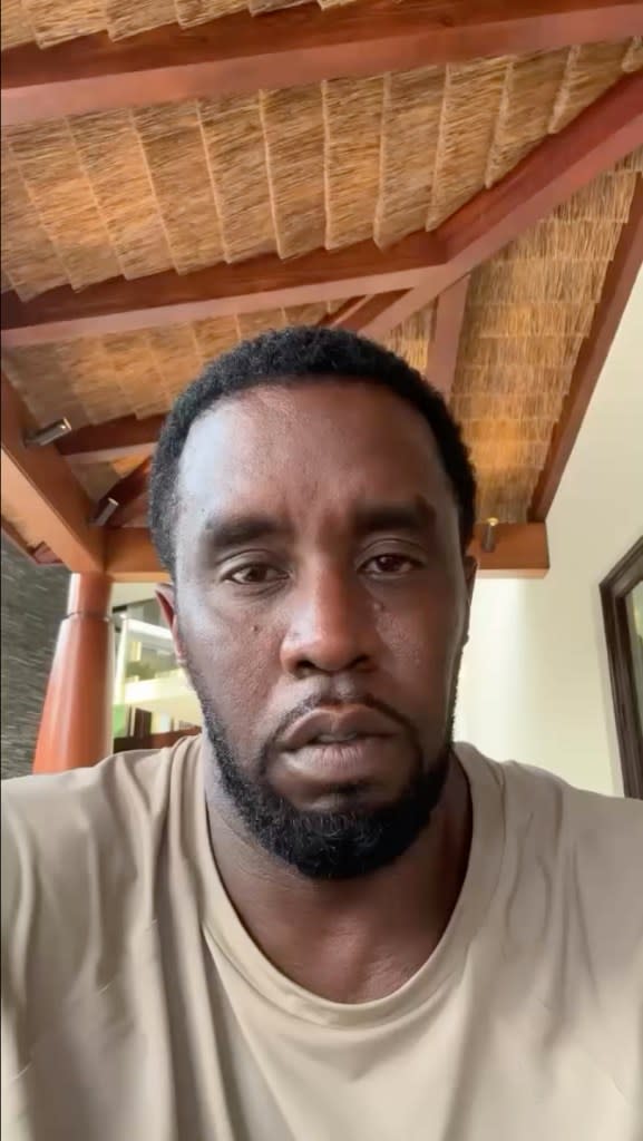 Sean “Diddy” Combs apologizes for his behavior on Instagram. Diddy/Instagram