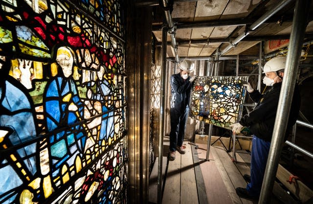 York Minster refurbishment