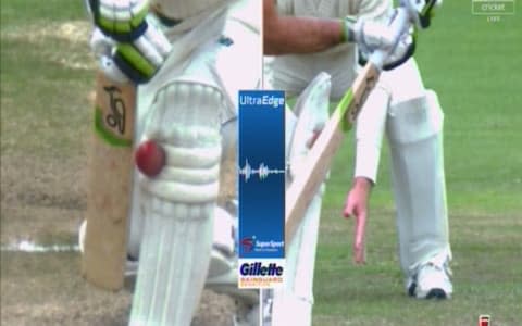 Pieter Malan's Ultra Edge - Credit: SKY SPORTS CRICKET