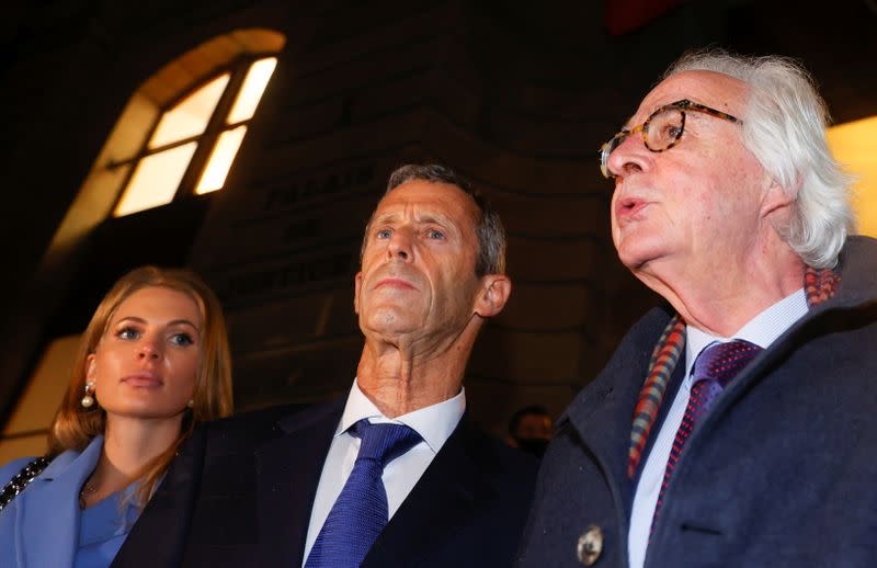 Israeli billionaire Steinmetz leaves courthouse in Geneva