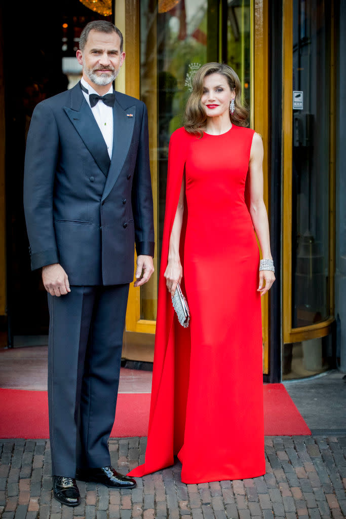 Queen Letizia and King Felipe of Spain