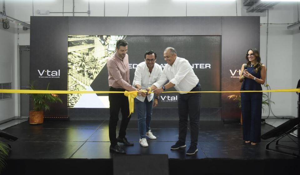 V.tal abrió el segundo data center en Colombia con una inversión de US$20 millones. Foto: cortesía V.tal