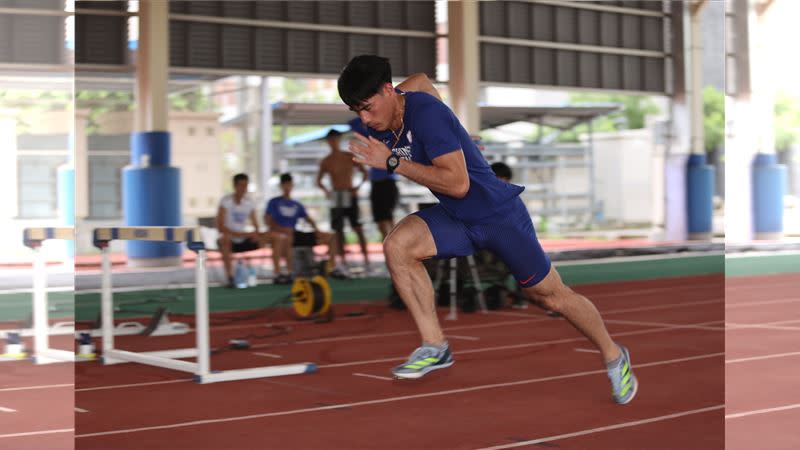 台灣「最速男」楊俊瀚。（圖／國家訓練中心提供）