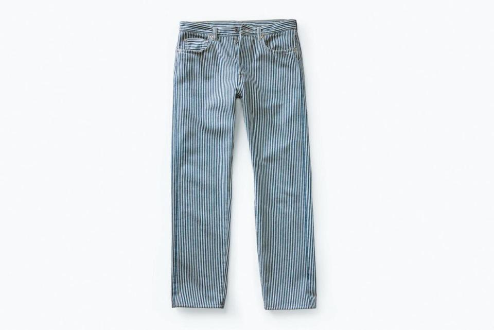 Hickory Stripe 501® 丹寧褲 NT$8,900 （Levi's®提供） 