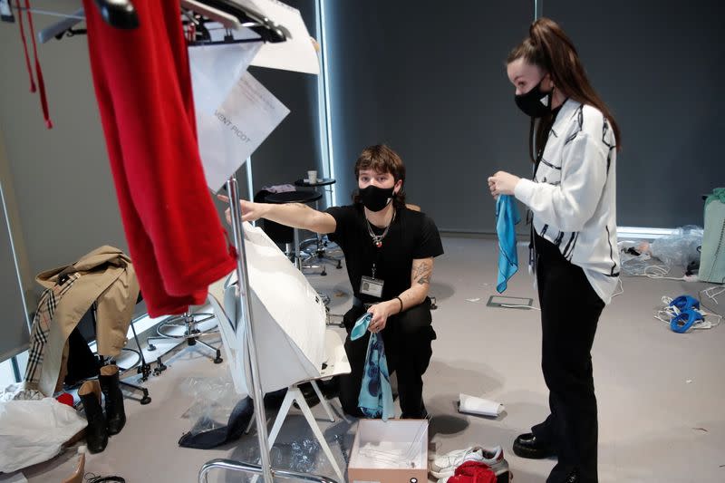 Paris digital fashion week kicks off with students' catwalk creations