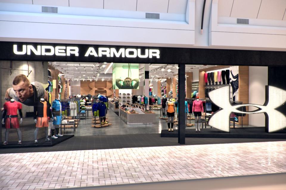 An Under Armour retail store. - Credit: Courtesy of brand.