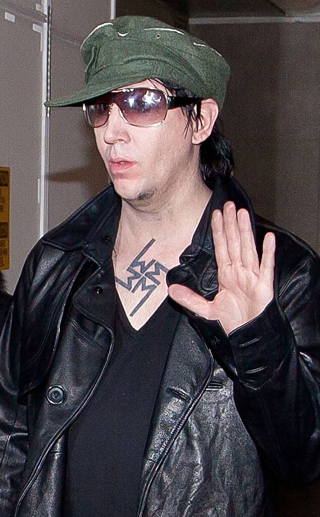 Marilyn Manson, tattoo