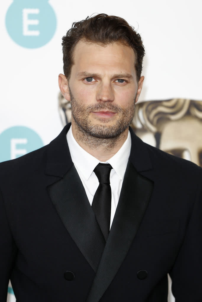 Closeup of Jamie Dornan