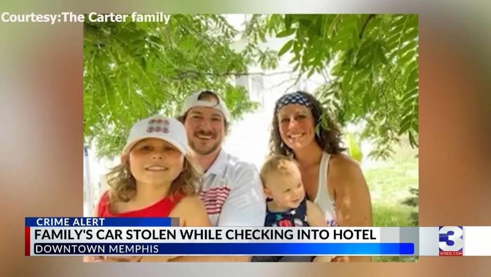 Road Tripping Family Gets Proper Memphis Welcome When Car Is Stolen At Valet