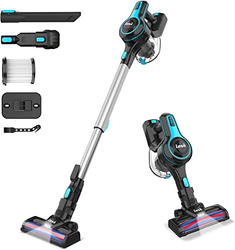 INSE Cordless Vacuum Cleaner, 6-in-1 Rechargeable Stick Vacuum (Amazon / Amazon)