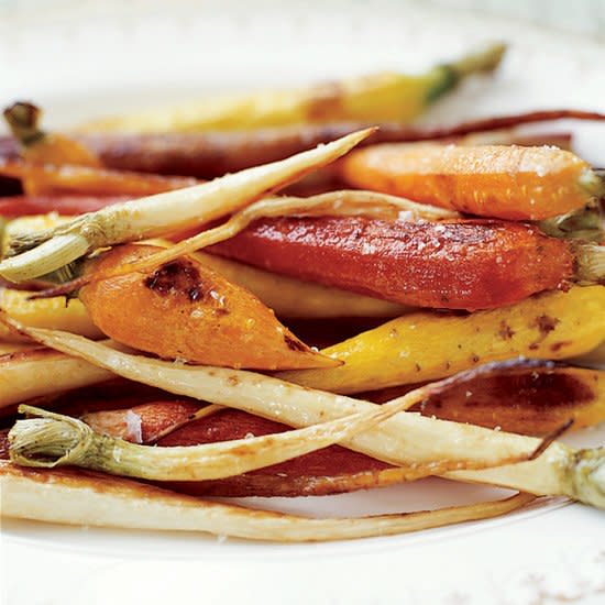 Tricolor Roasted Carrots and Parsnips