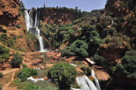 <p>Ouzoud Falls, Morocco, height 110 meters, 330 feet. (Mario Tome/Caters News)</p>