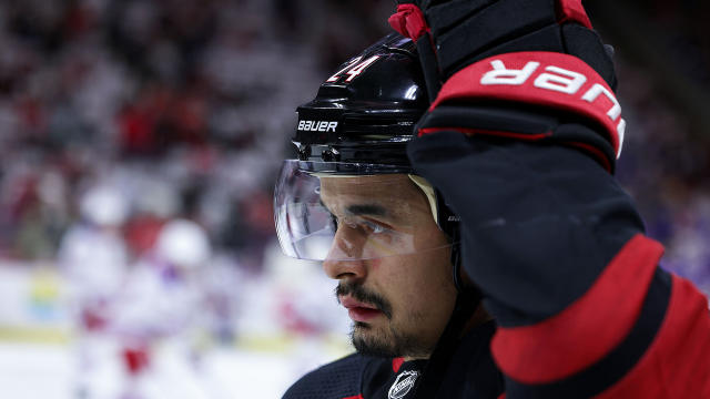 Hurricanes player-worn jersey