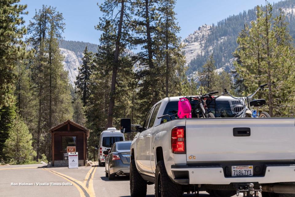 Sequoia and Kings Canyon national parks are expecting huge crowds this holiday weekend and through summer, the first tourist season since the KNP Complex Fire tore through much of the parks last year.