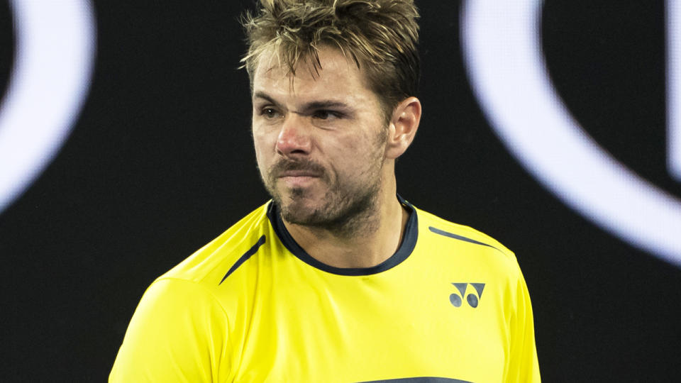 Stan Wawrinka in action. (Photo by TPN/Getty Images)”n”n