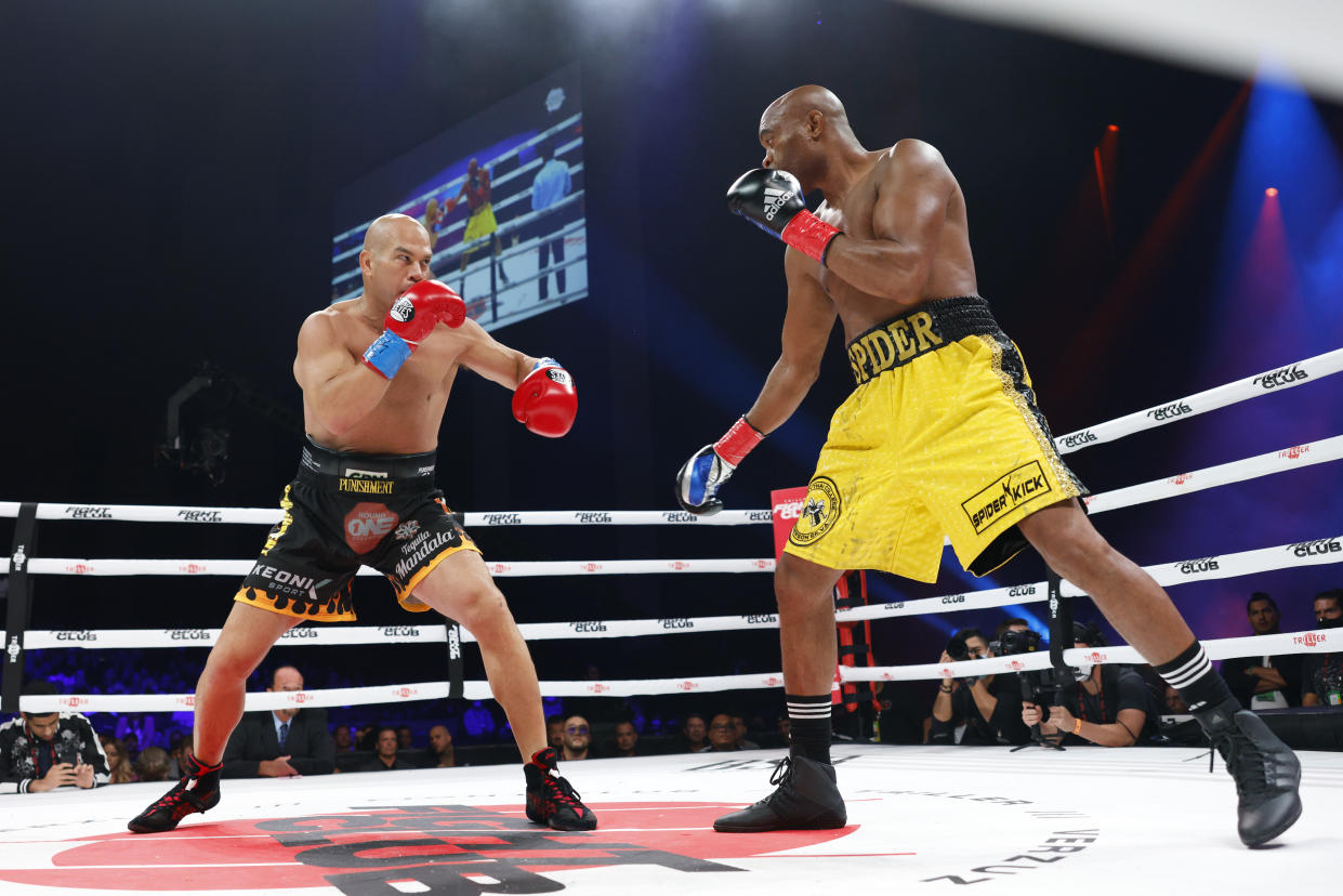 Tito Ortiz and Anderson Silva square off 