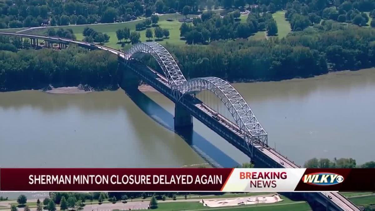 Sherman Minton bridge closure delayed, again