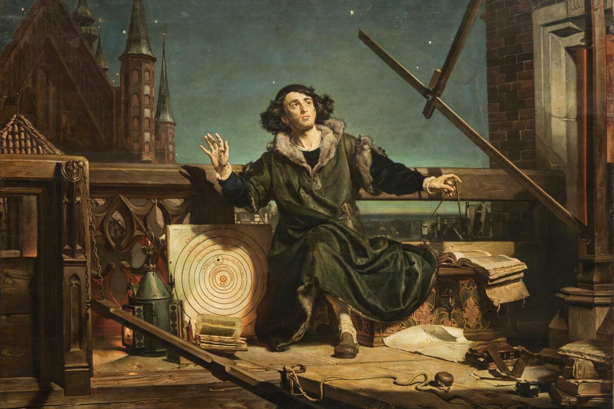 <p>Jan Matejko’s The Astronomer Copernicus, Conversations with God, 1873</p> (Jagiellonian University Museum, Kraków)