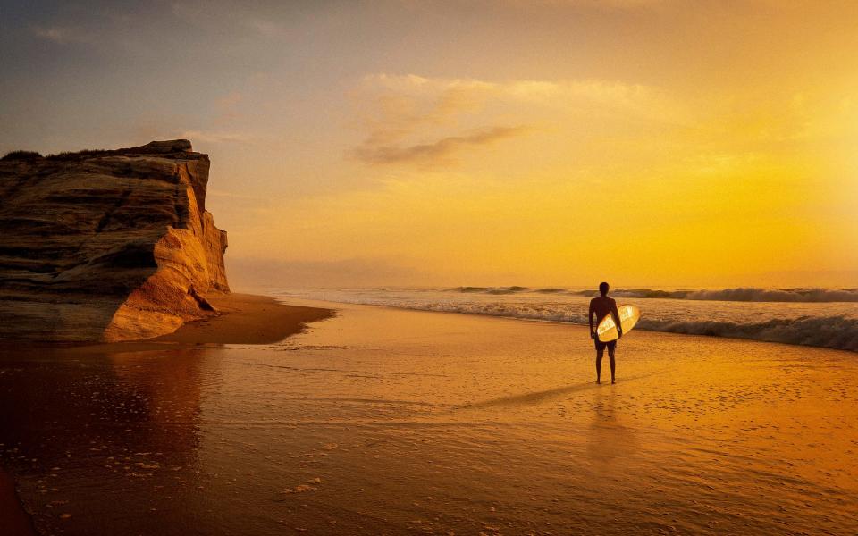 Nazare is paradise for surfers - Getty