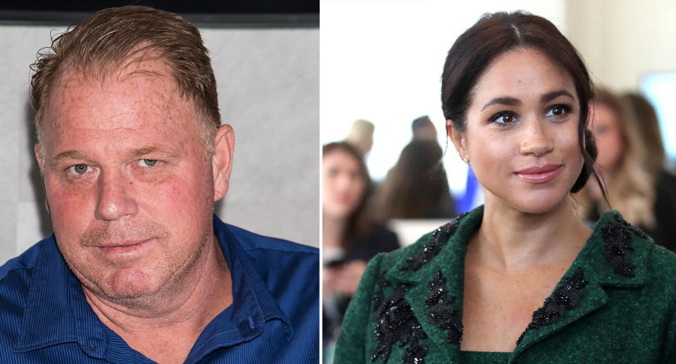 Meghan Markle has not spoken to half-sibling Thomas Markle Jr for years. [Photos: Getty]