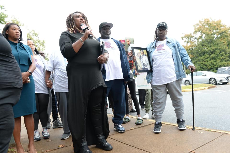 The family and friends of Lavell N. Lane, 29, came back to the Spartanburg County Detention Center looking for answers around the events of the death of Lavell Lane at the Spartanburg County Detention Center.  Lane was incarcerated at the Spartanburg County Detention Center where he was later pronounced dead after being incarcerated for 5 hours. The family came back to the center looking for answers on Oct. 12, 2022.  