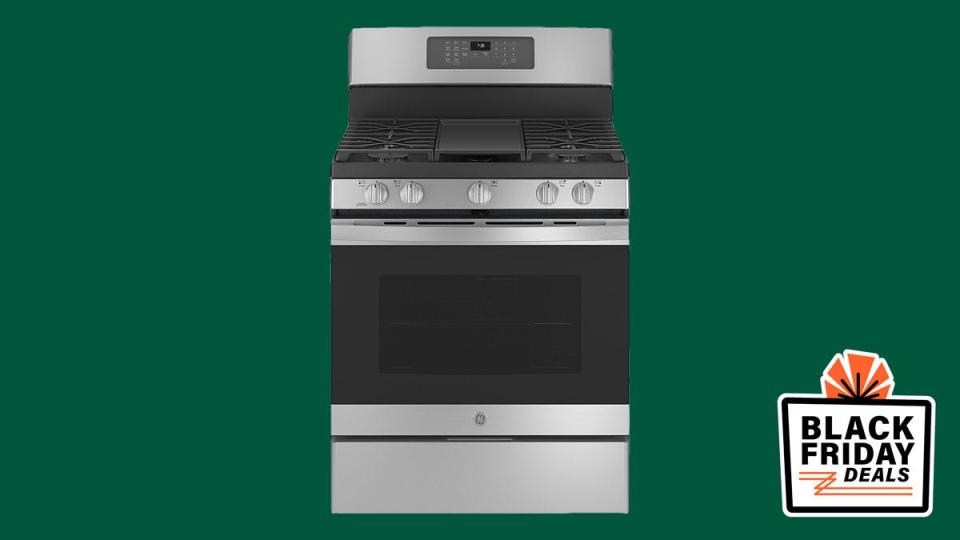 This self-cleaning GE range is one of many powerful appliances on sale for Black Friday.