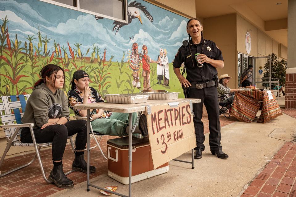 Devery Jacobs , Paulina Alexis and Zahn McLarnon are among the Indigenous cast of FX's 'Reservation Dogs.'