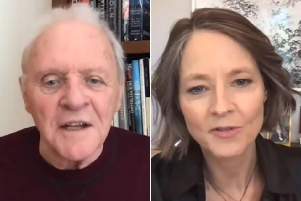 Anthony Hopkins y Jodie Foster, reunidos por los 30 años de El silencio de los inocentes