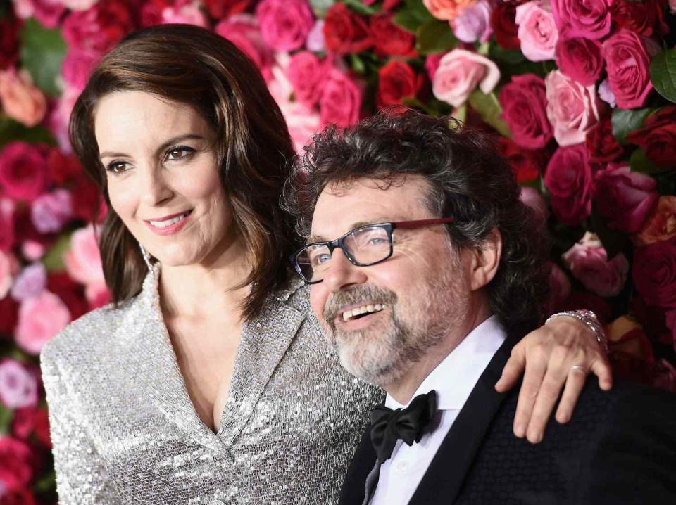 Tina Fey (L) and US composer Jeff Richmond attend the 72nd Annual Tony Awards on June 10, 2018 in New York City