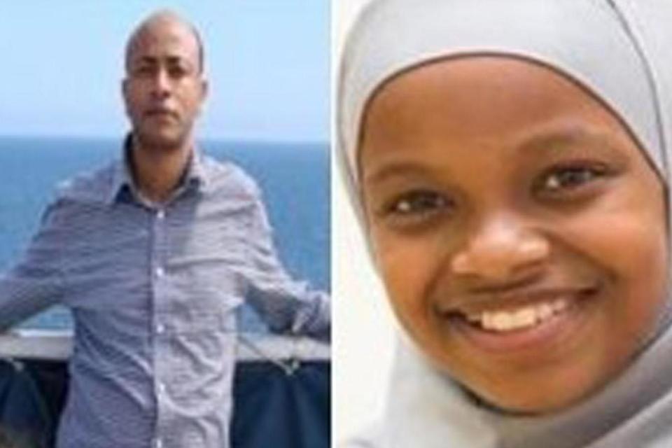 Grenfell victims: father and daughter Hashim Kedir, 44, and Firdows Hashim, 12, (PA)