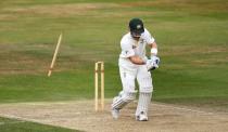 Cricket - Northamptonshire v Australia - County Ground, Northampton - 16/8/15 Australia's Peter Nevill is bowled by Northamptonshire's Steven Crook (not pictured) Action Images via Reuters / Paul Childs Livepic