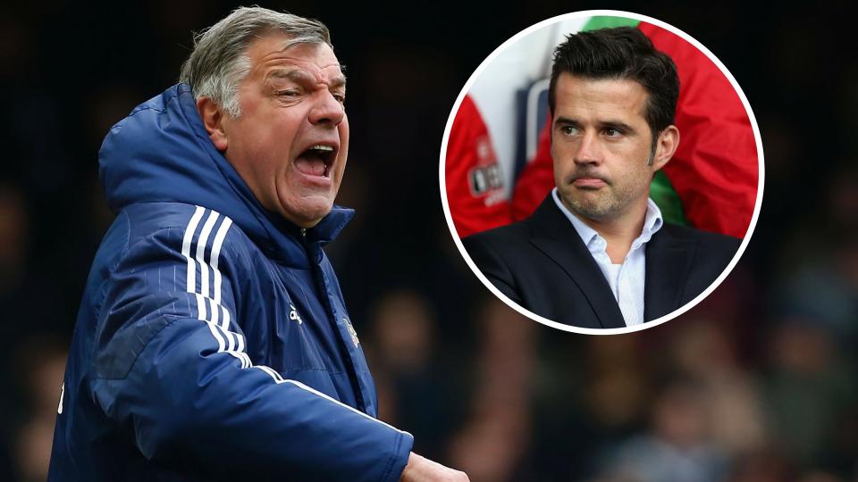 Trading places? Sam Allardyce and Marco Silva