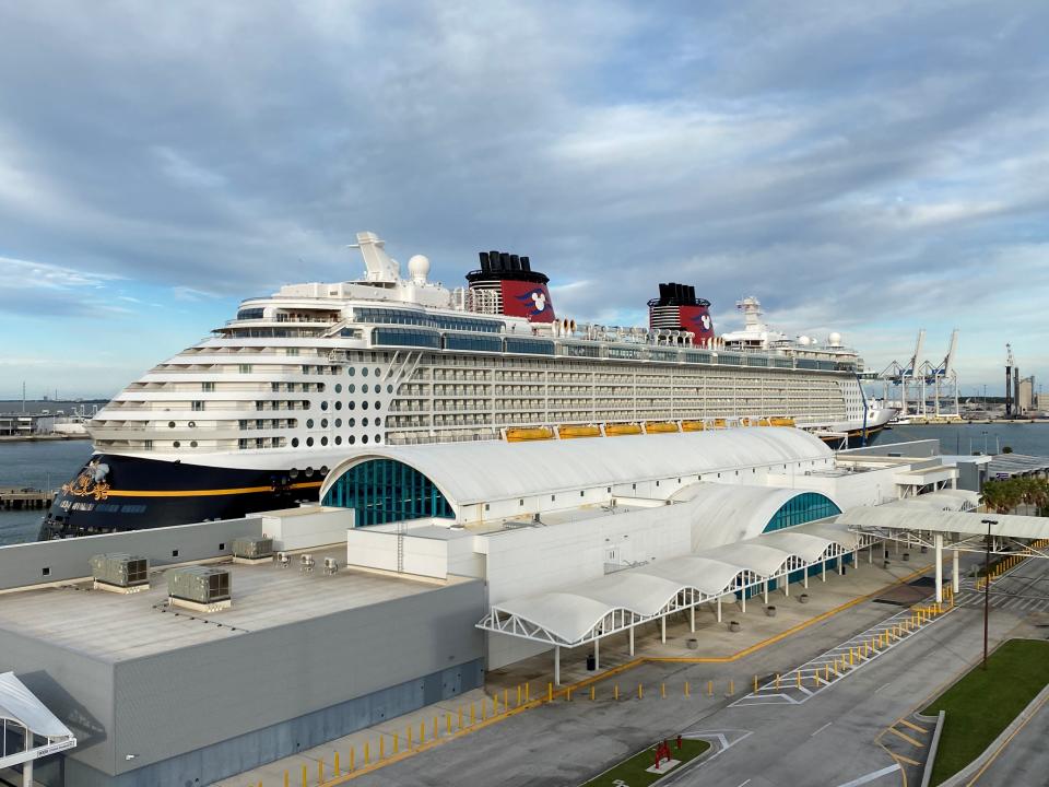 Disney, with its Disney Wonder, and other major cruise lines have not sailed out of U.S. ports since March 2020.
