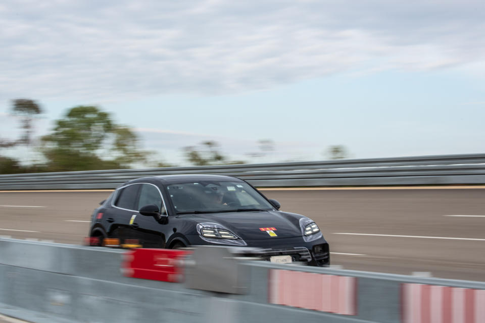 The Porsche Macan EV prototype (credit: Porsche)