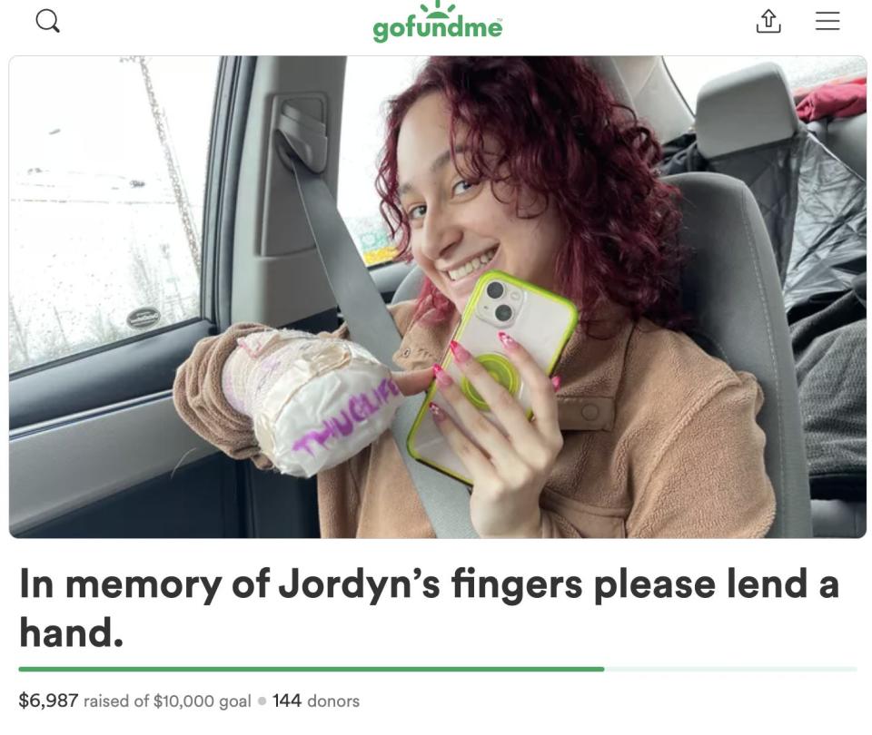 Gofundme for Jordyn Martin