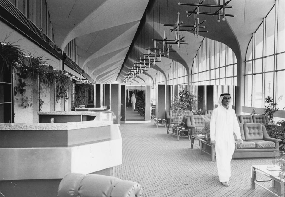 Dubai International recorded a total of 27,909 aircraft movements in September, up 3.9 per cent compared to 26,860 in September 2011. (Image: DXB-Lounge-1970s)