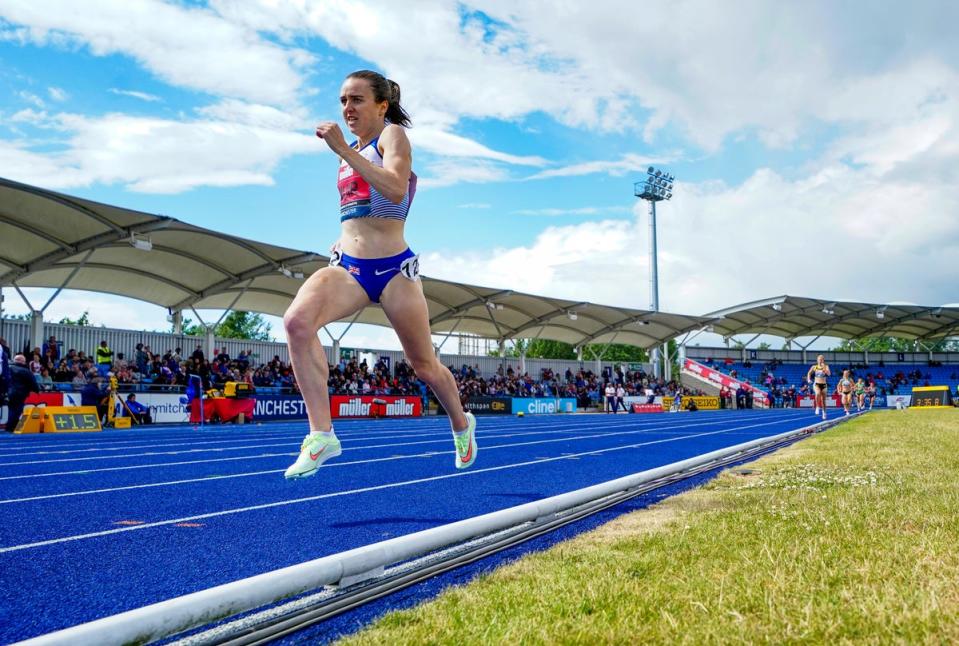 Laura Muir, pictured, has ‘unfinished business’ with the Commonwealth Games ahead of Birmingham 2022 (Martin Rickett/PA Images). (PA Wire)