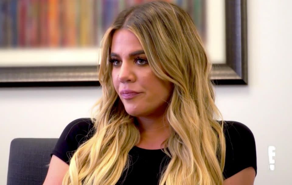 Khloe had a visit to a fertility doctor. Source: E! Entertainment