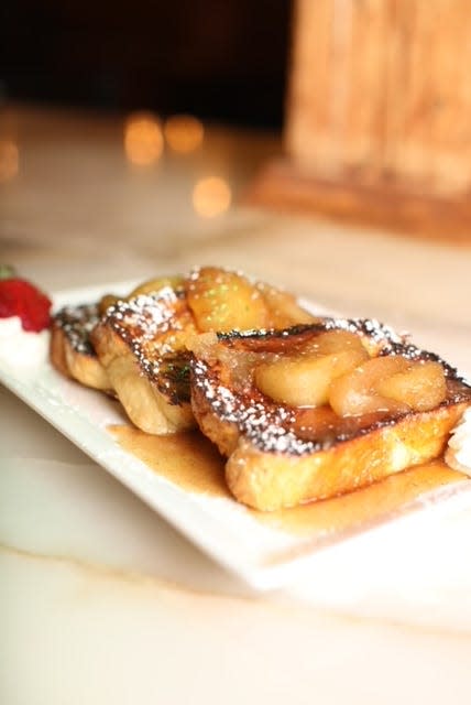 French toast from the Breakfast Loft