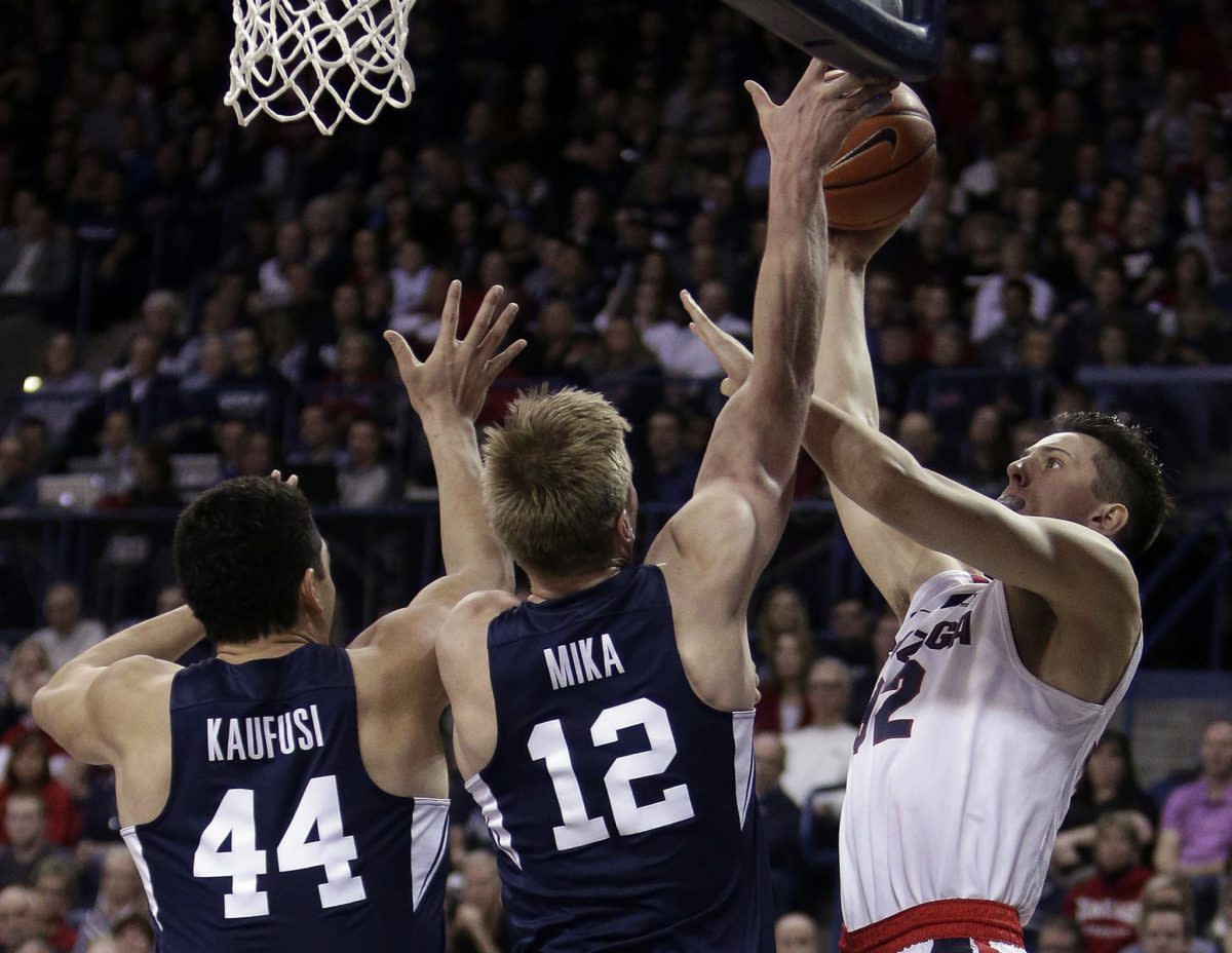 Gonzaga entered Saturday night’s game one win away from an unbeaten regular season. (AP)