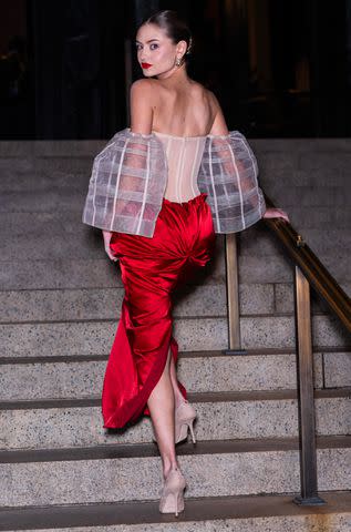 <p>Gotham/Getty</p> Leni Klum at the 2023 CFDA Fashion Awards
