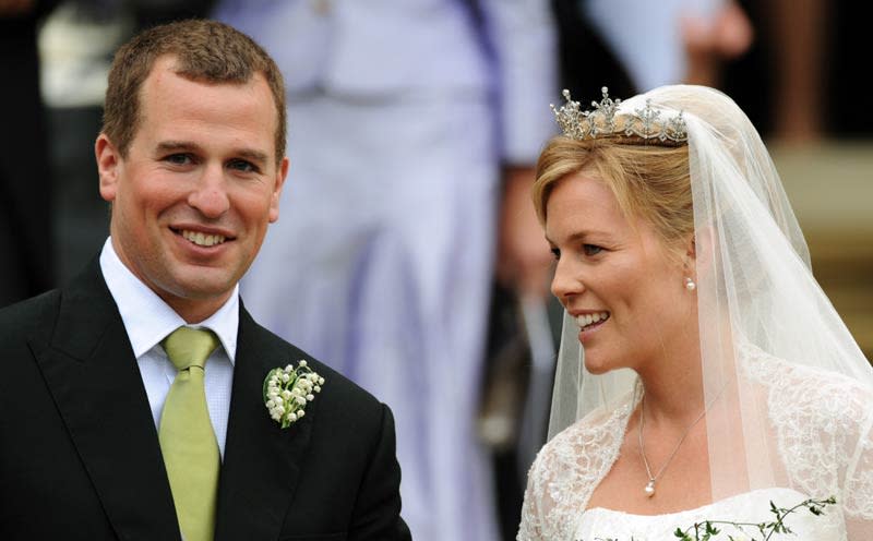 Boda de Peter Phillips y Autumn Phillips