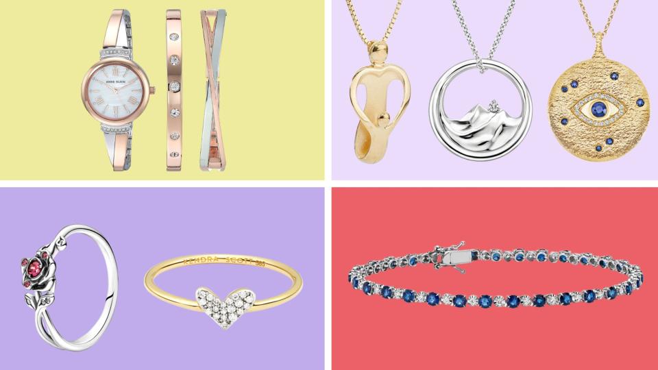 Best jewelry gifts for Mother’s Day: Anne Klein watches, Blue Nile bracelets, Disney rings and more.