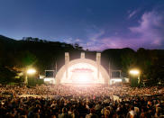 The concert for the Clinton Foundation will take place at the famous Hollywood Bowl on Saturday, October 15, 2011. (Courtesy of Los Angeles Philharmonic)