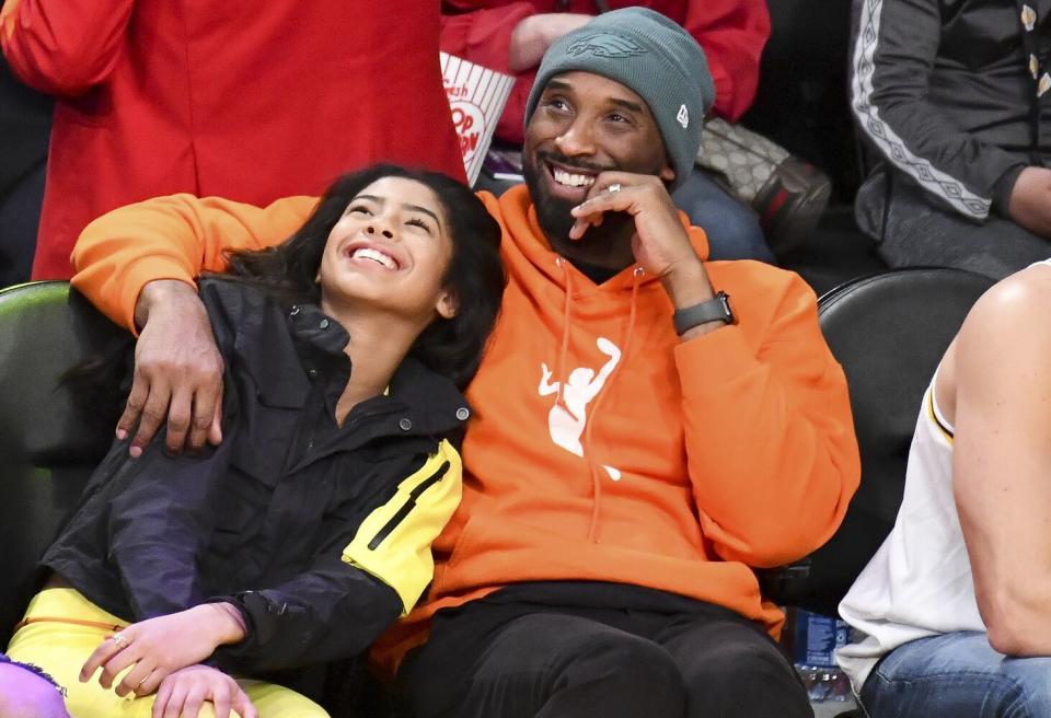 Gianna and Kobe Bryant | Allen Berezovsky/Getty