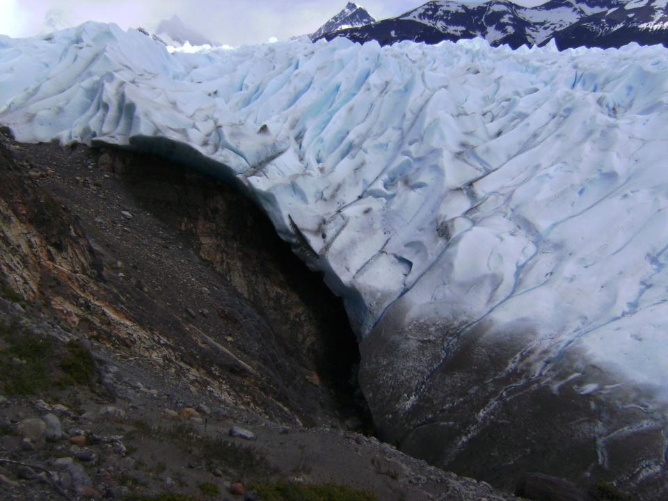 Bordes del glaciar Perito Moreno. Noviembre de 2015.