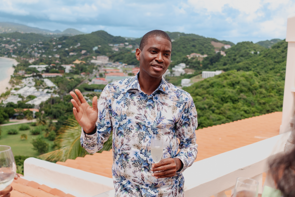 Grenada prime minister Dickon Mitchell (Que Media)