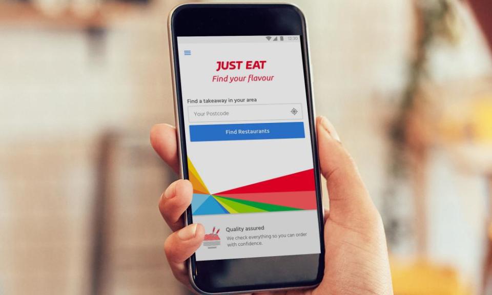 Just Eat app