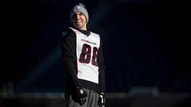 Ottawa Redblacks Brad Sinopoli was named a CFL all-star in 2018. (Kevin Light - image credit)